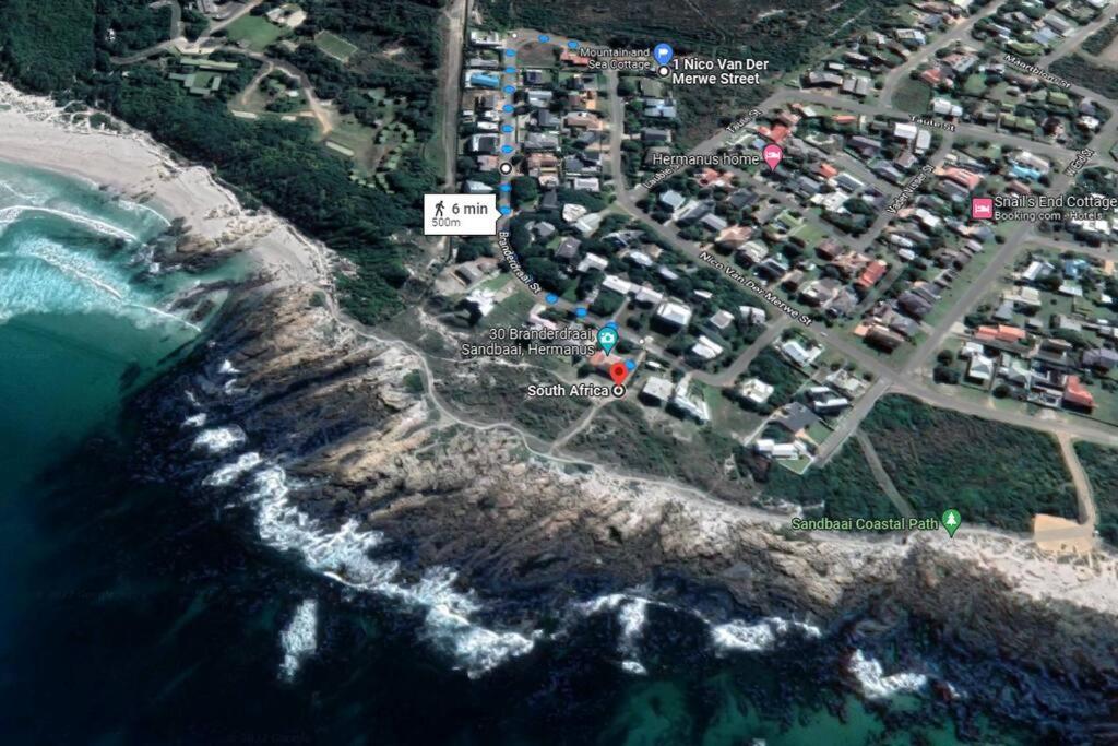Mountain And Sea Cottage Hermanus Esterno foto